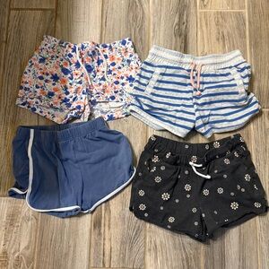 Kids' Blue and Black Casual Shorts Pack